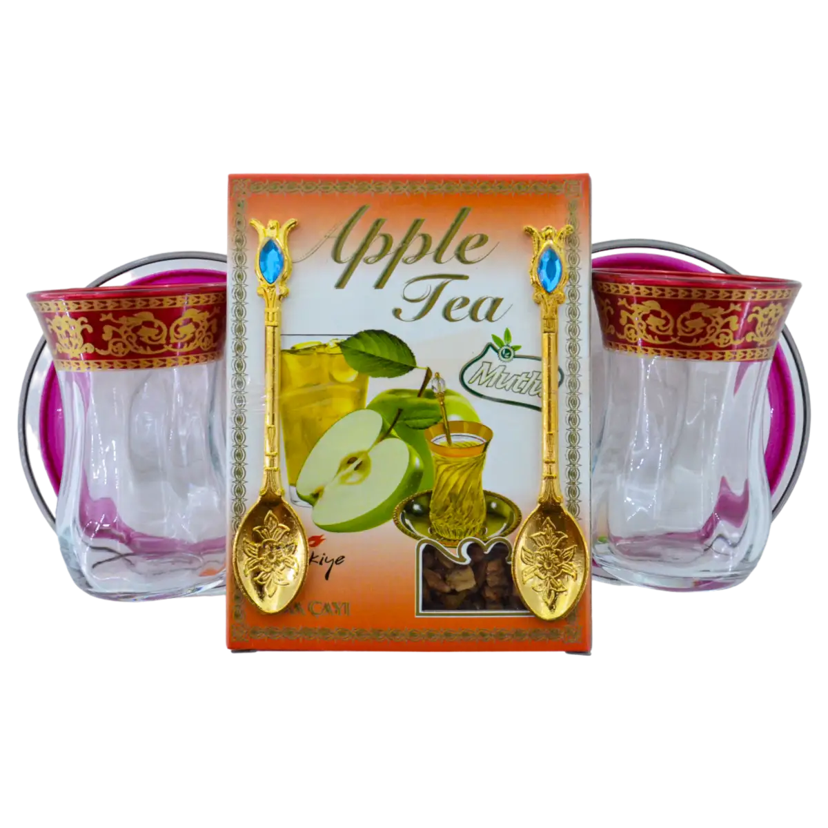 50 GR ÇAY SETİ NATUREL ELMA
